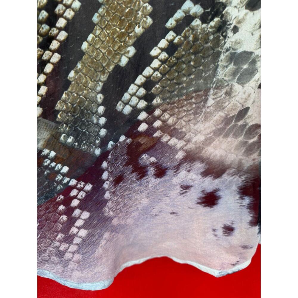 Camilla Swarovski Crystals 100% Silk Sleeveless Gorgeous Top Size 1 Small Excell - Picture 8 of 14